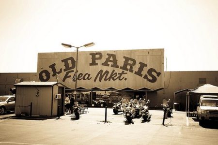 old paris flea market