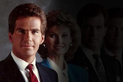 This late 1980s photo of the Channel 5 news team is pretty awesome ...