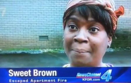 sweet brown cold pop apartment fire