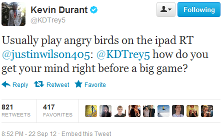 kevin durant angry birds
