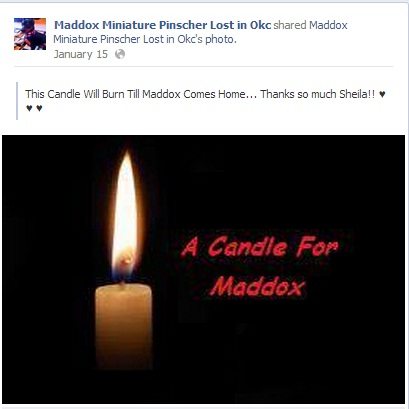 candle for maddox