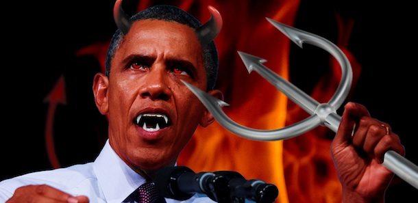 obama devil