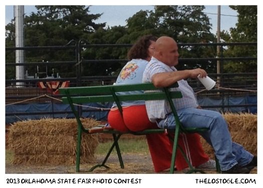 A 2013 OK State Fair - That poor bench