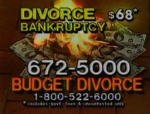 budget divorce