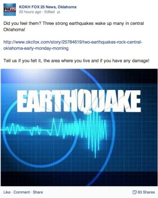 KOKH earthquake