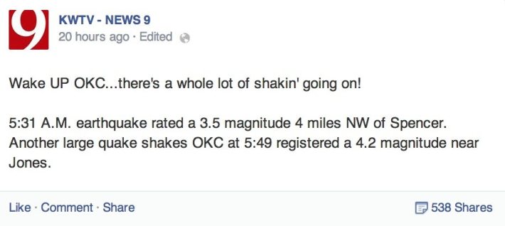 News 9 earthquake