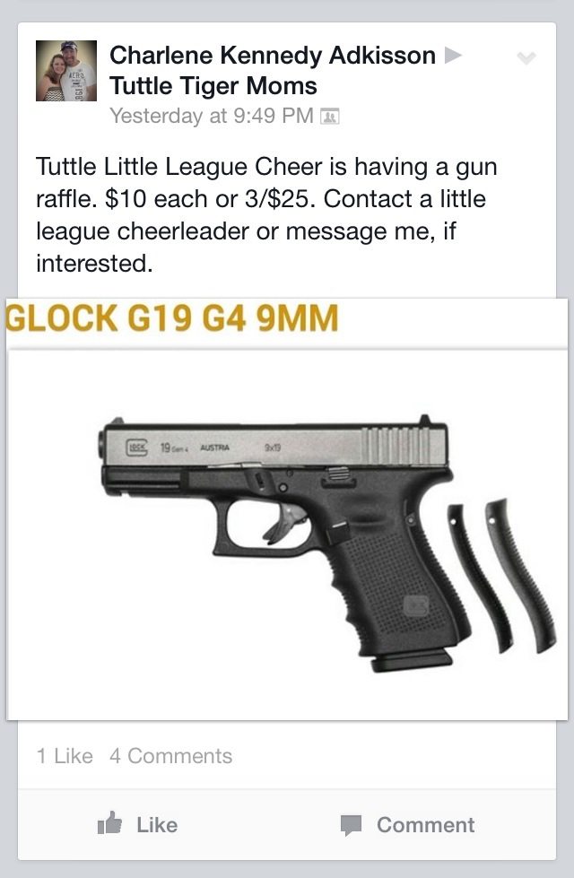 tuttle little league cheer gun