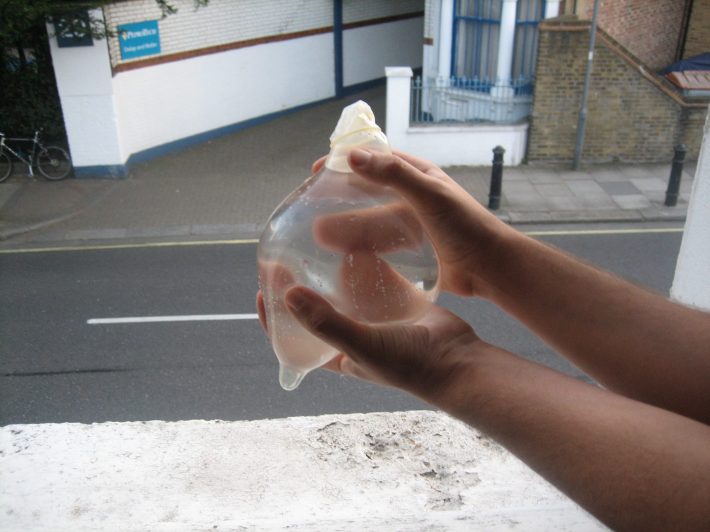 waterbaloon condom