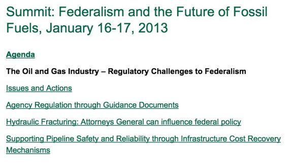 Federalism and the Future of Fossil Fuels, January 16-17, 2013