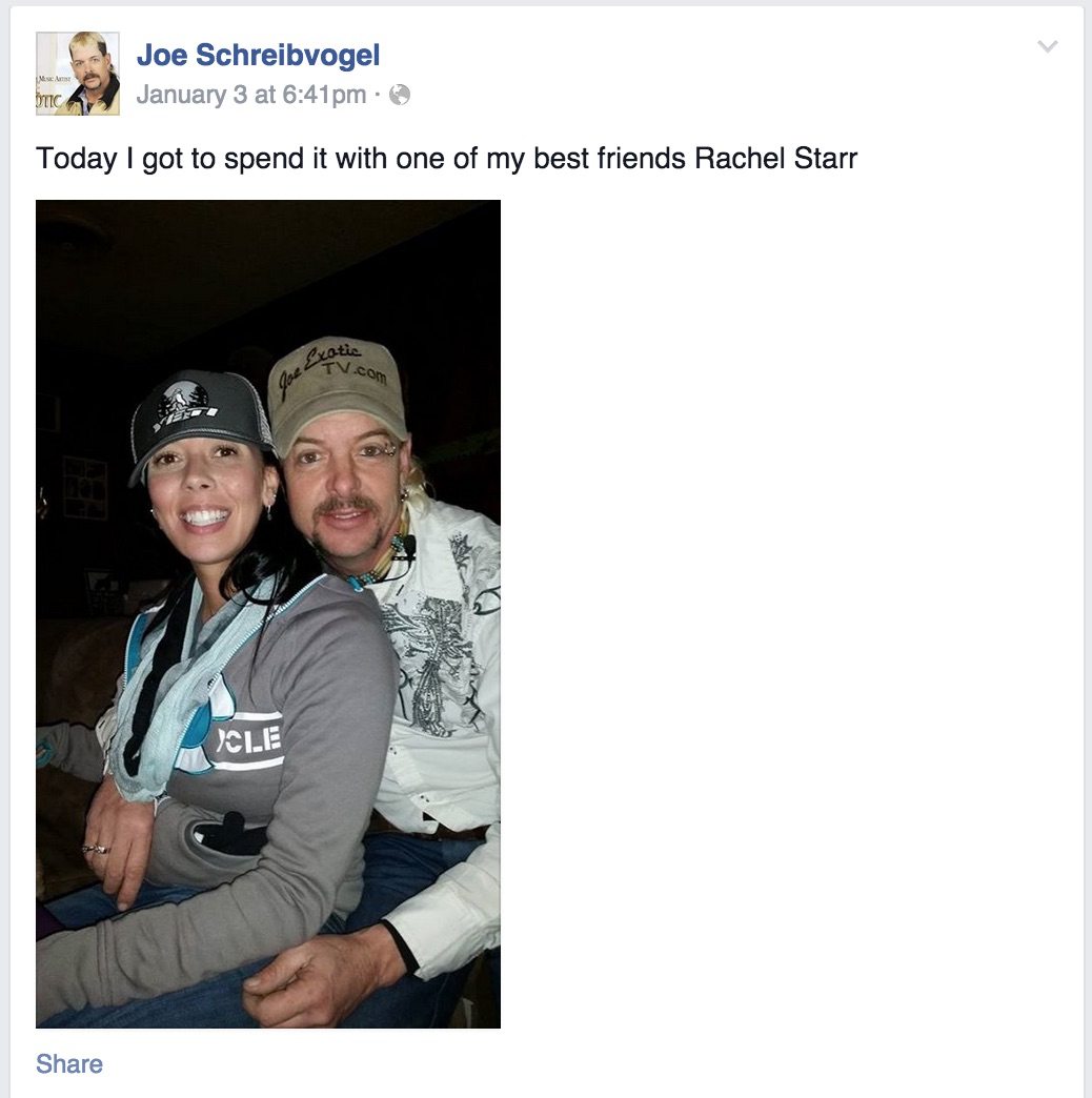 Joe Exotic is mad that KFOR reported he has deadly diseases... - The Lost  Ogle