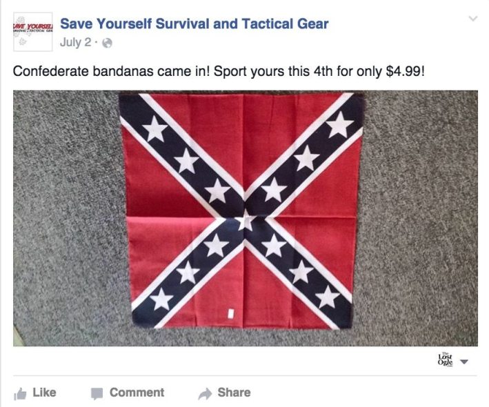 confederate flag ok gun range 2