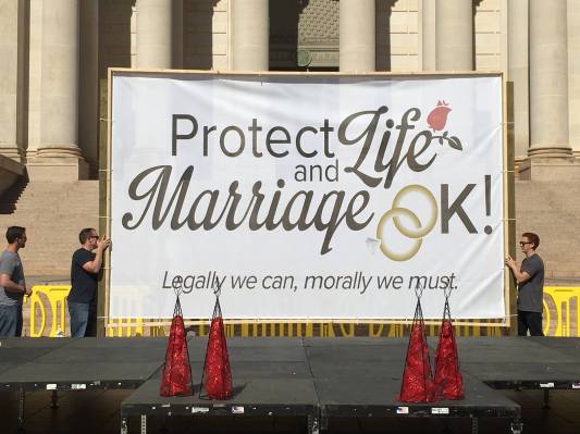 Protect Life and Marriage Rally