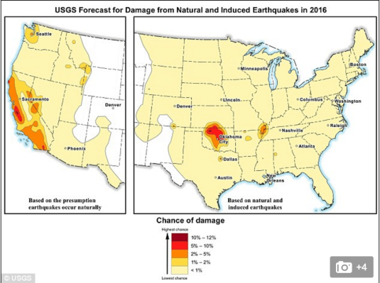 oklahoma earthquake risks