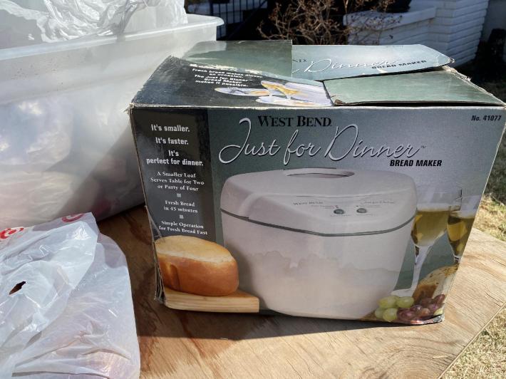 El Reno Garage Sale 03 - Bread Maker