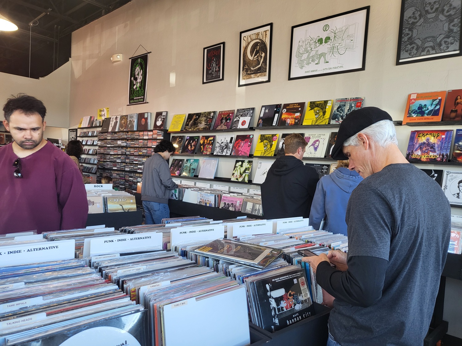 Skipping the Line: Record Store Day at Guestroom's Edmond Shop